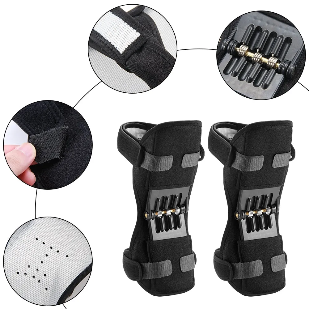 1 Pc Knee Protection Spring Action Booster with Powerful Rebound