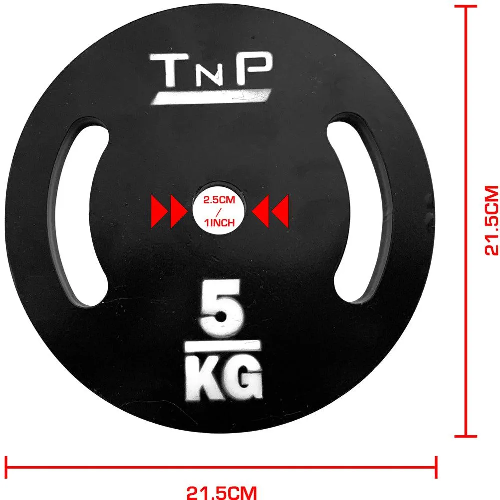 1" Standard Steel Weight Plates 1.25kg - 20kg Single Plates