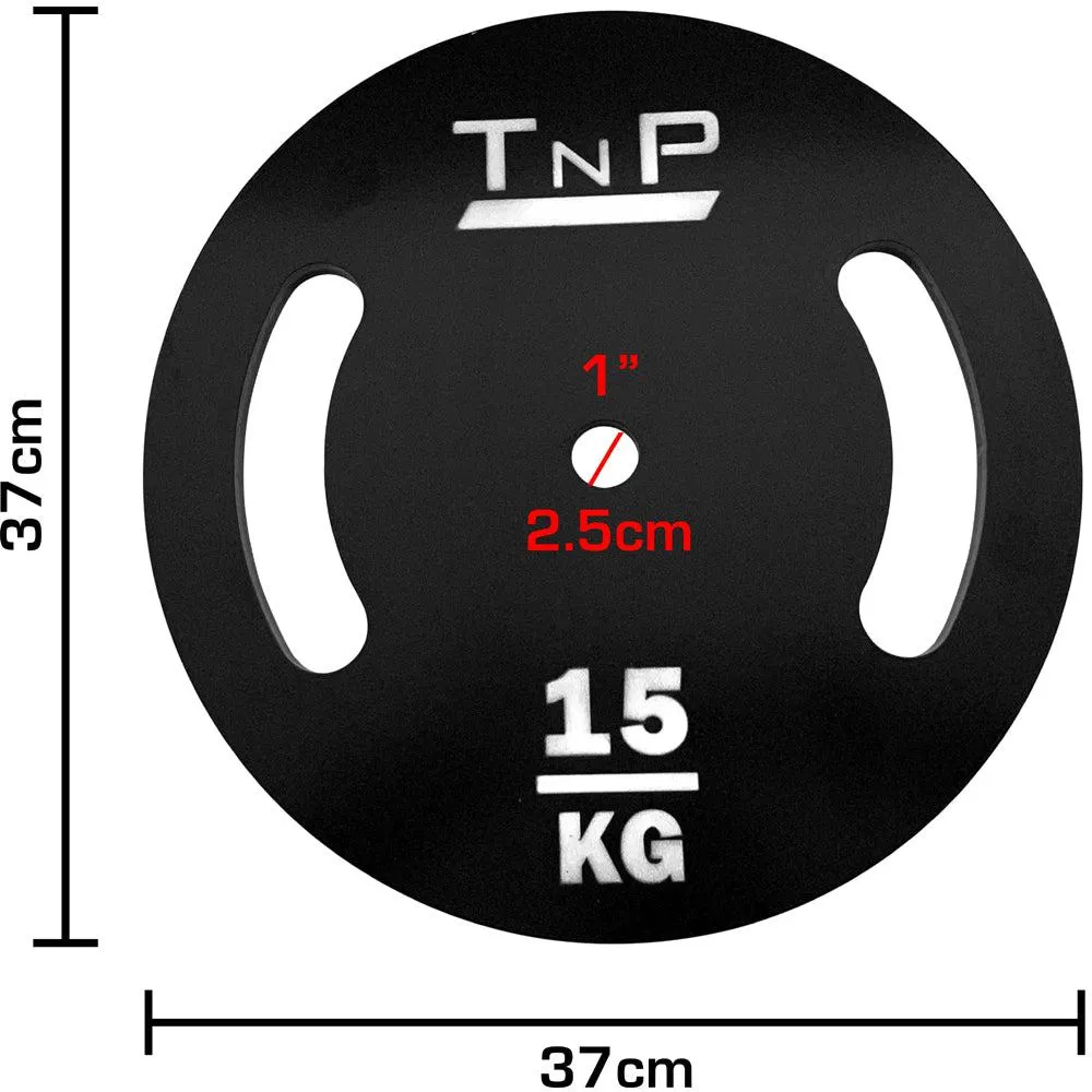 1" Standard Steel Weight Plates 1.25kg - 20kg Single Plates