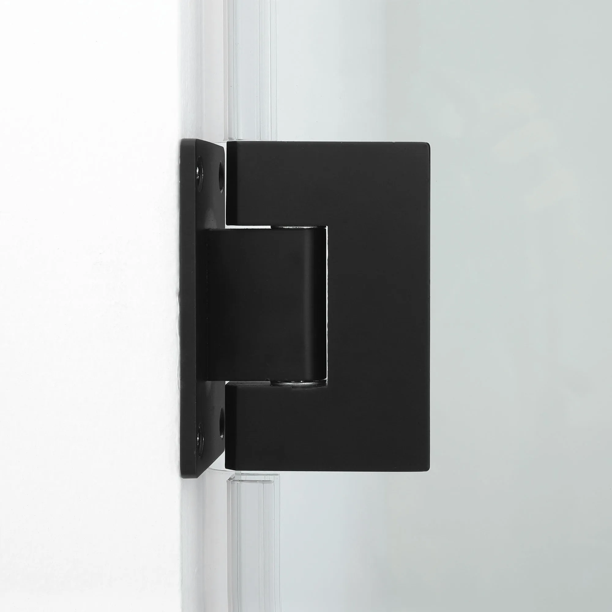 60-61 W x 72 H  Swing-Out Shower Door ULTRA-E Matte Black