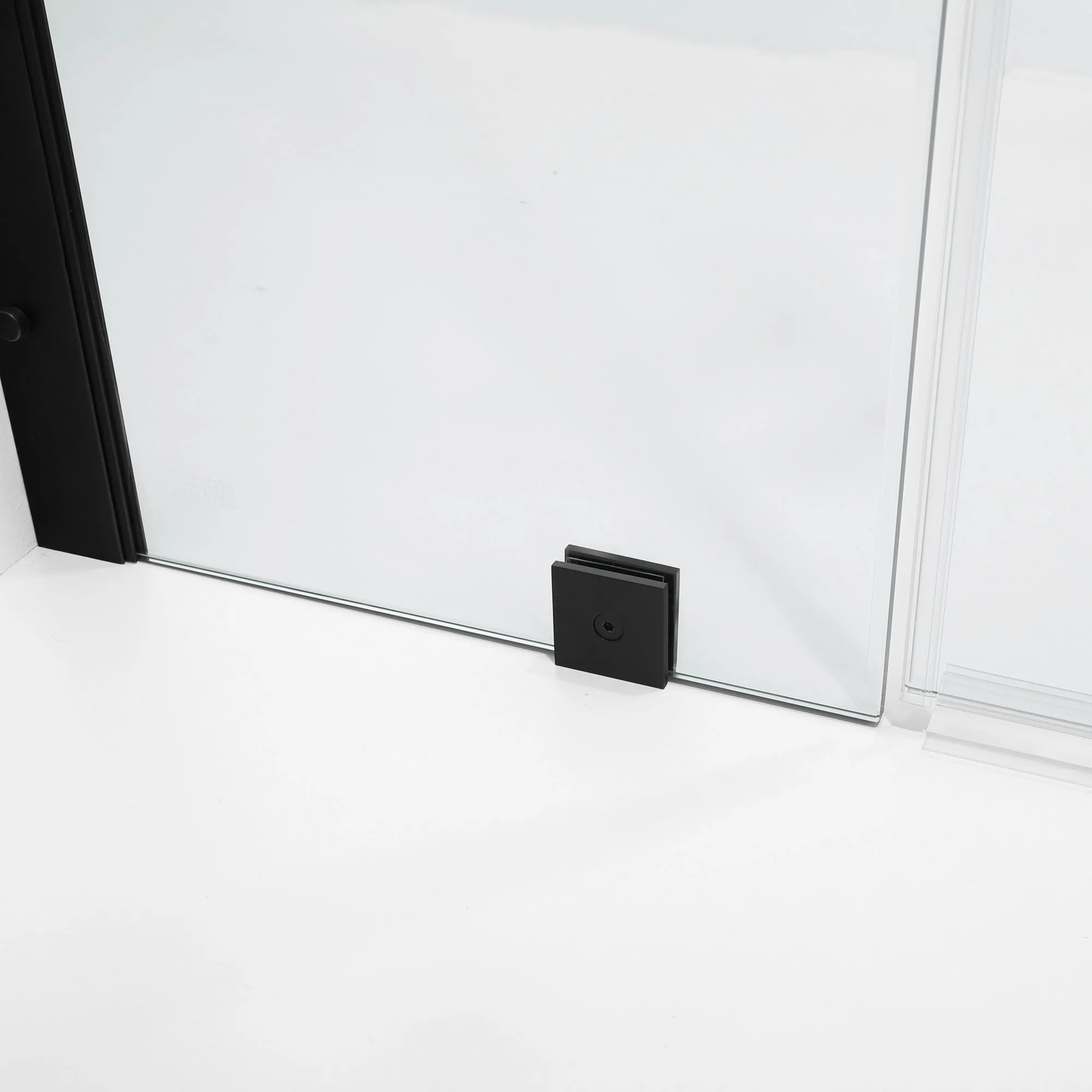 60-61 W x 72 H  Swing-Out Shower Door ULTRA-E Matte Black