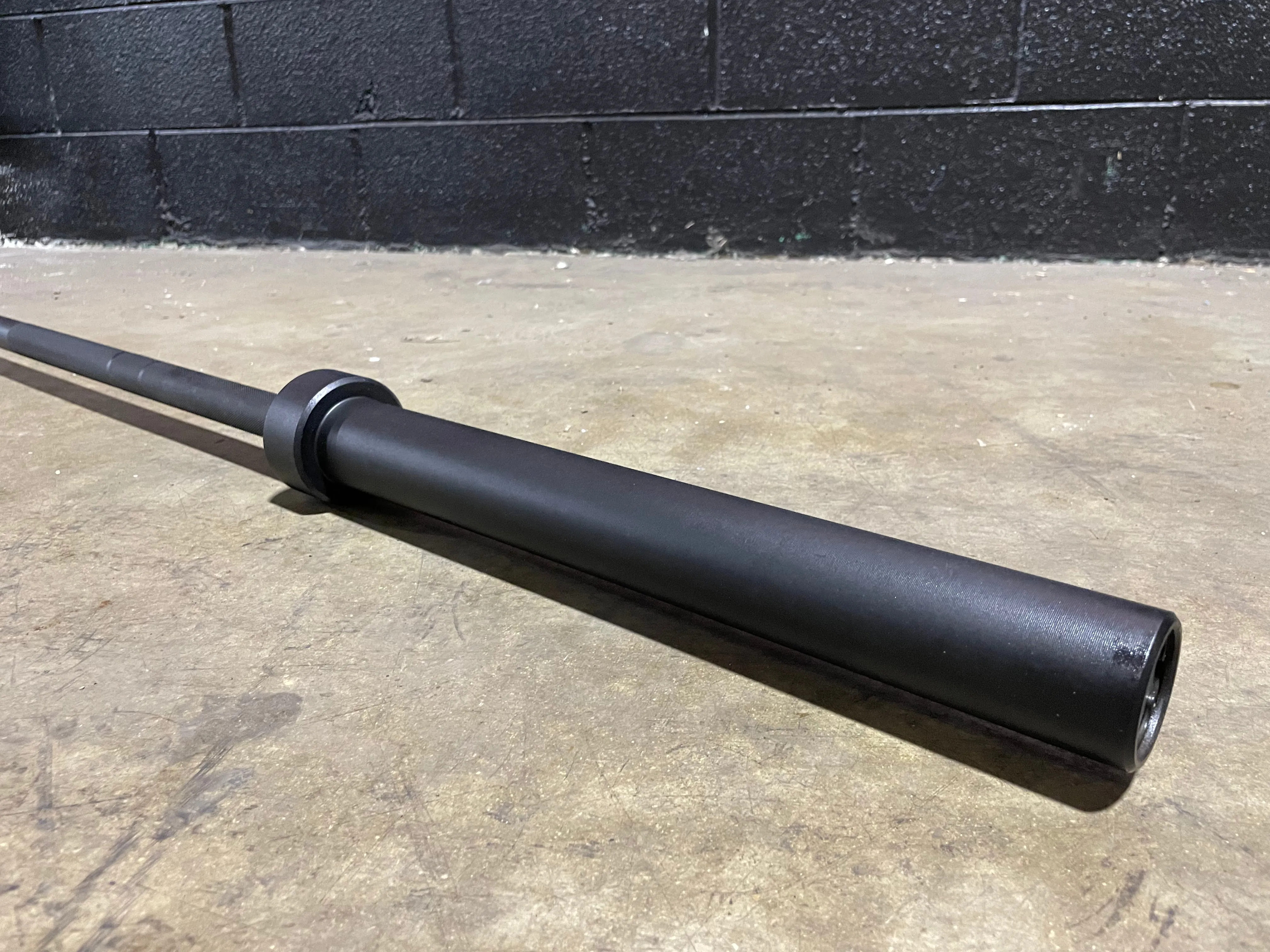 7' Olympic Training Bar - Solid Black
