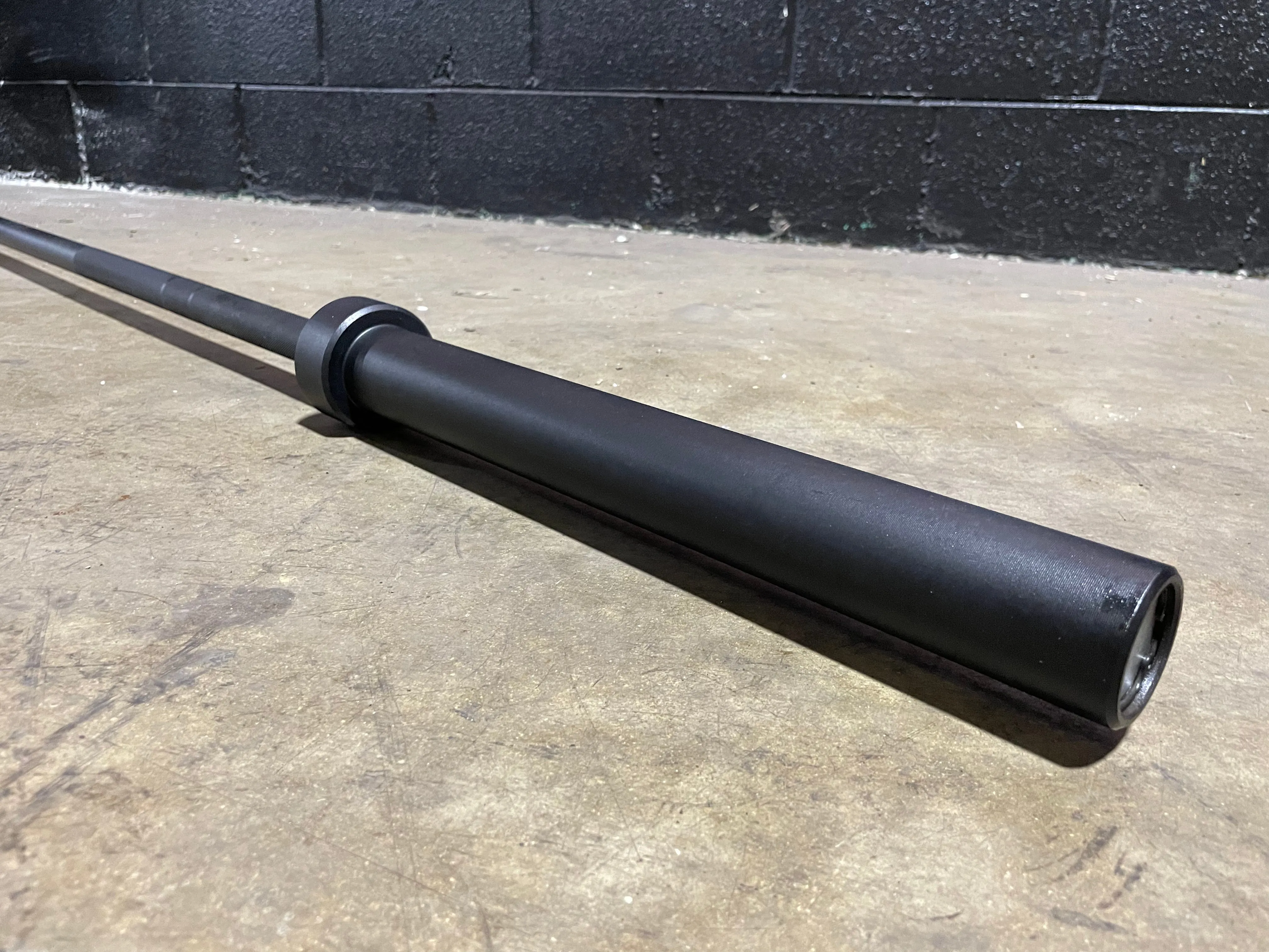 7' Olympic Training Bar - Solid Black