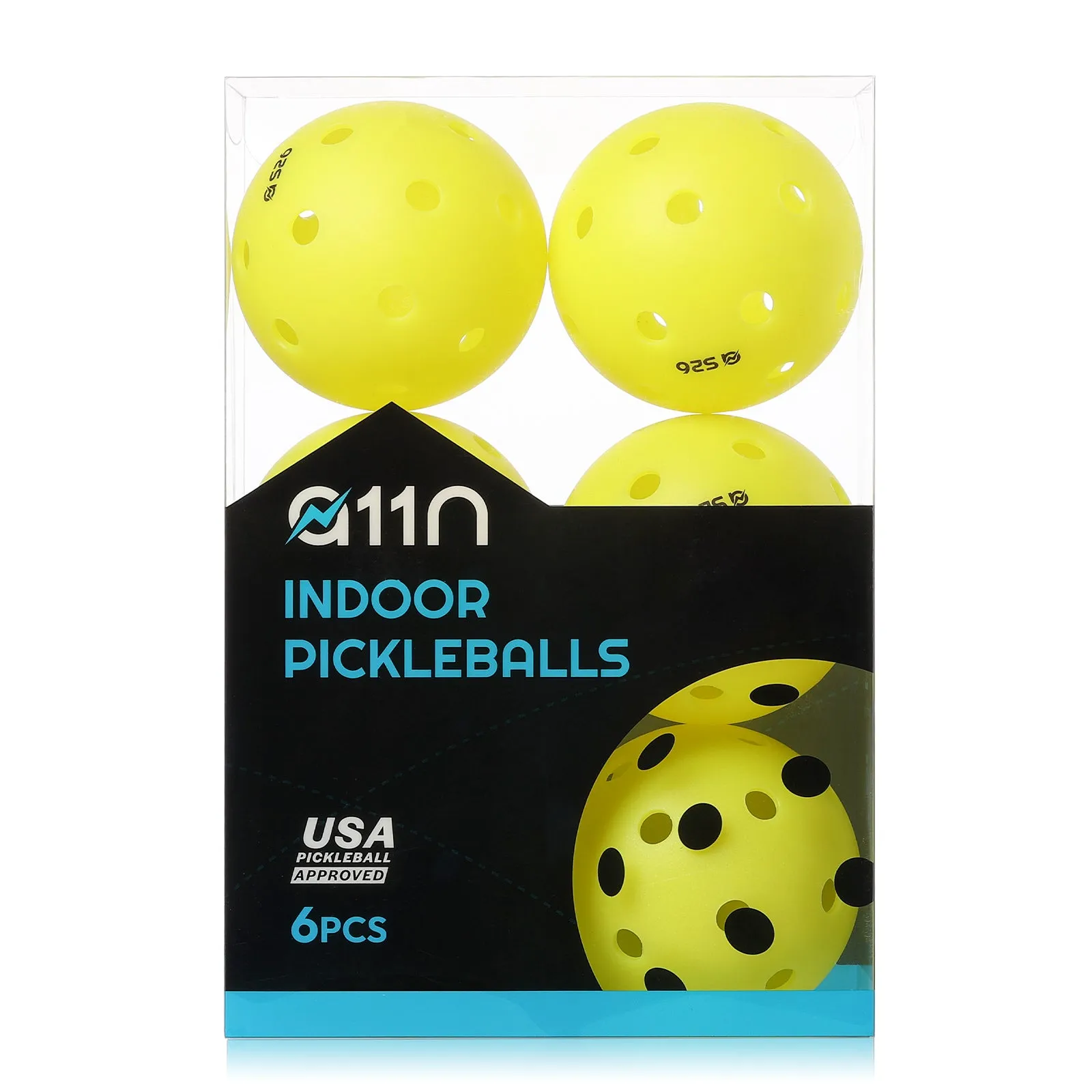 A11N S26 Indoor Pickleballs- USA Pickleball Approved