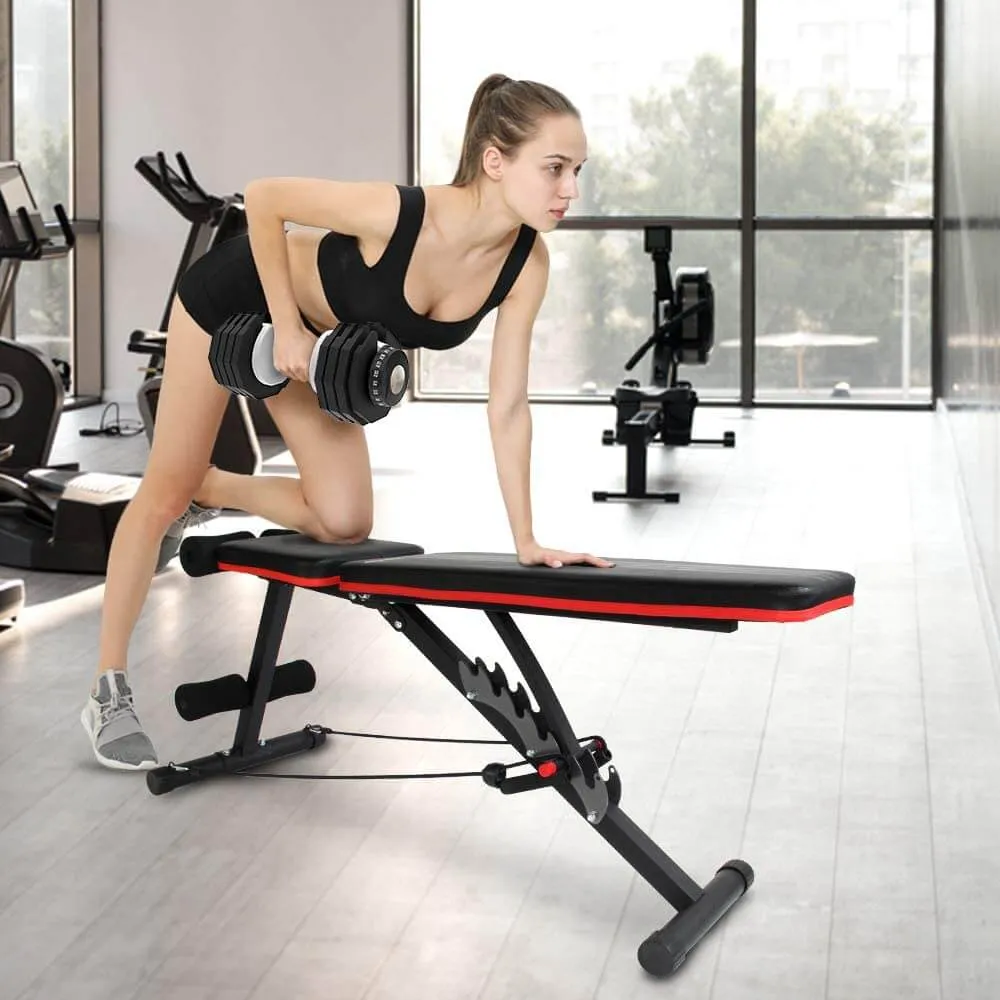 Adjustable Weight bench for home gym