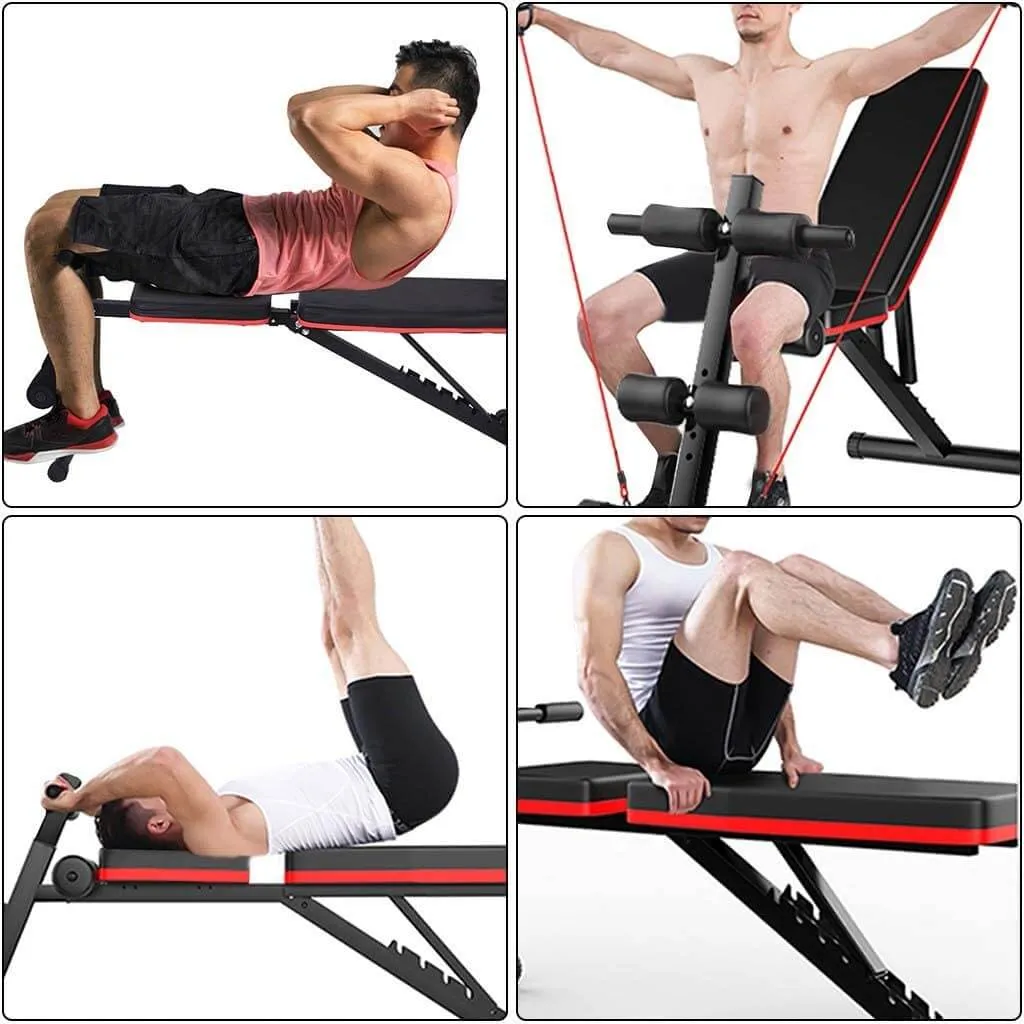 Adjustable Weight bench for home gym