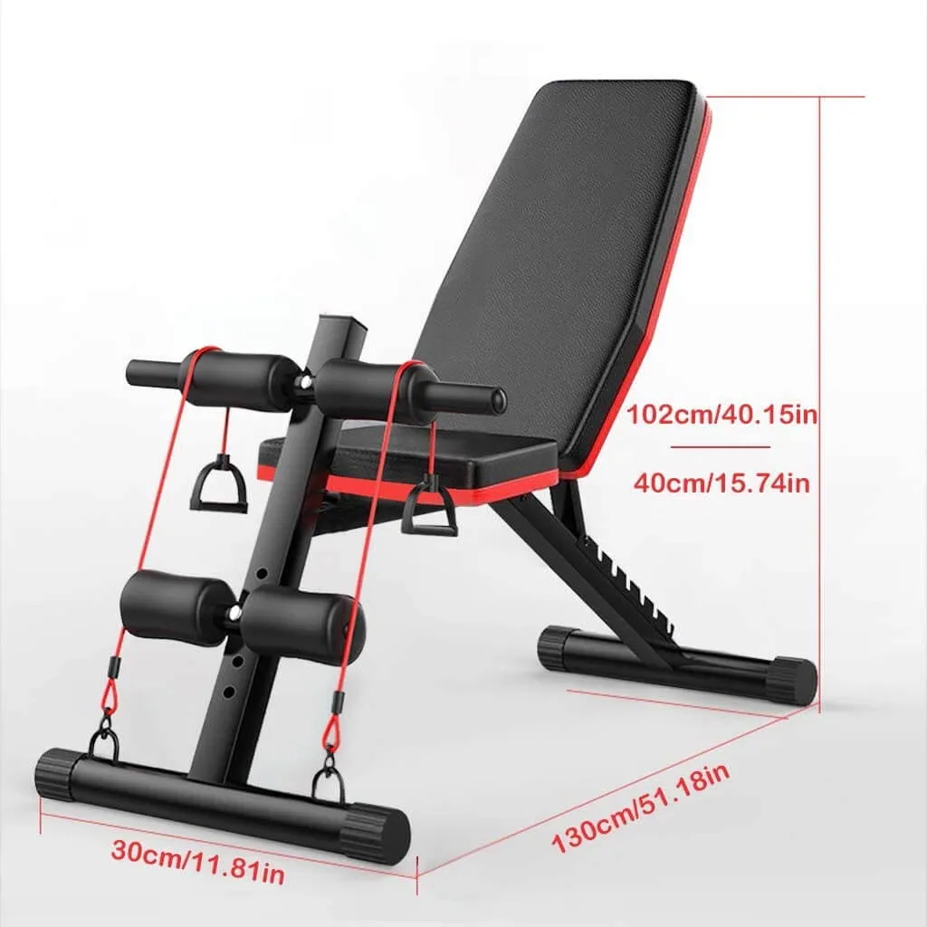 Adjustable Weight bench for home gym