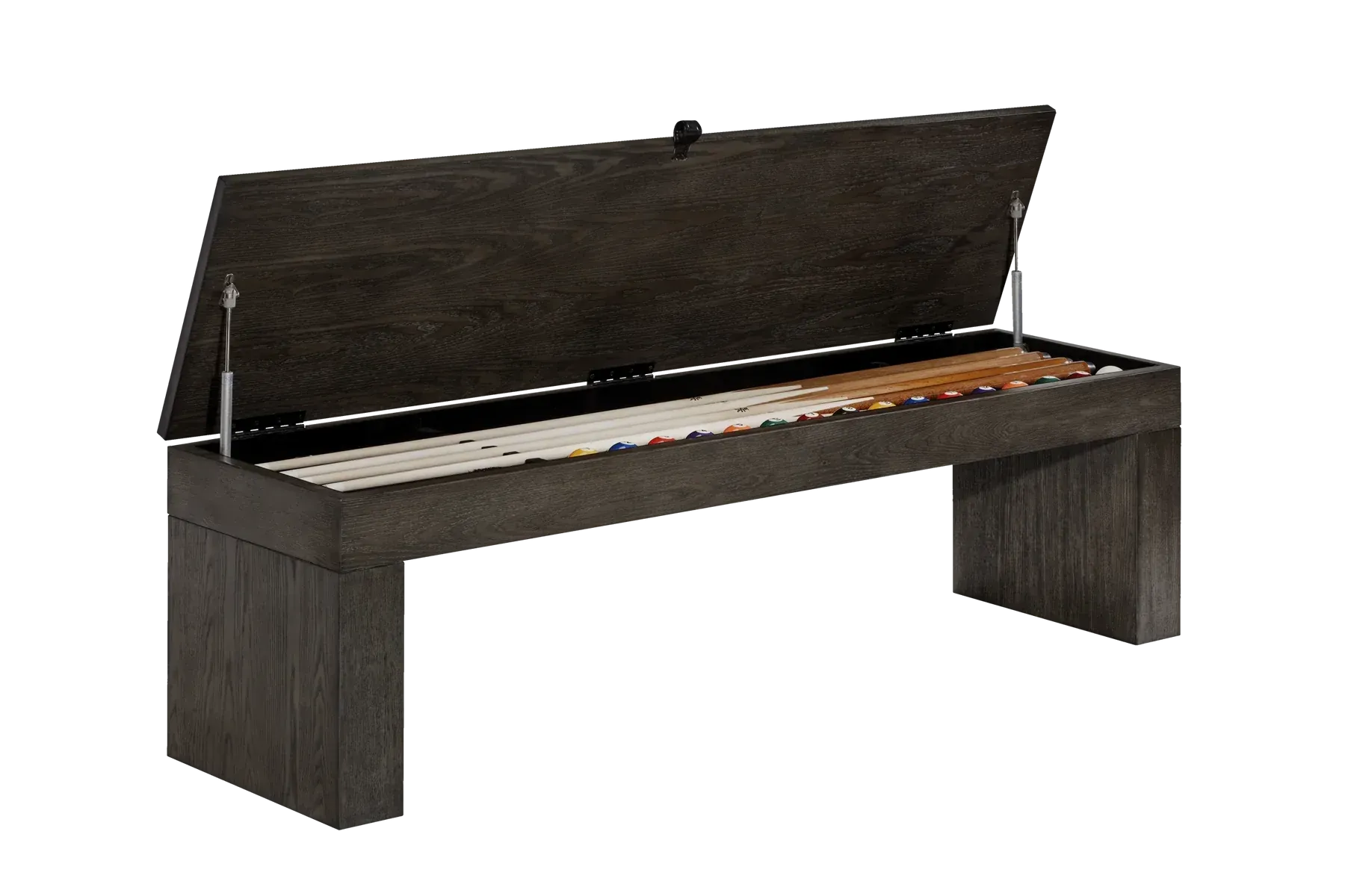 American Heritage Billiards Halifax 8' Slate Pool Table In Charcoal