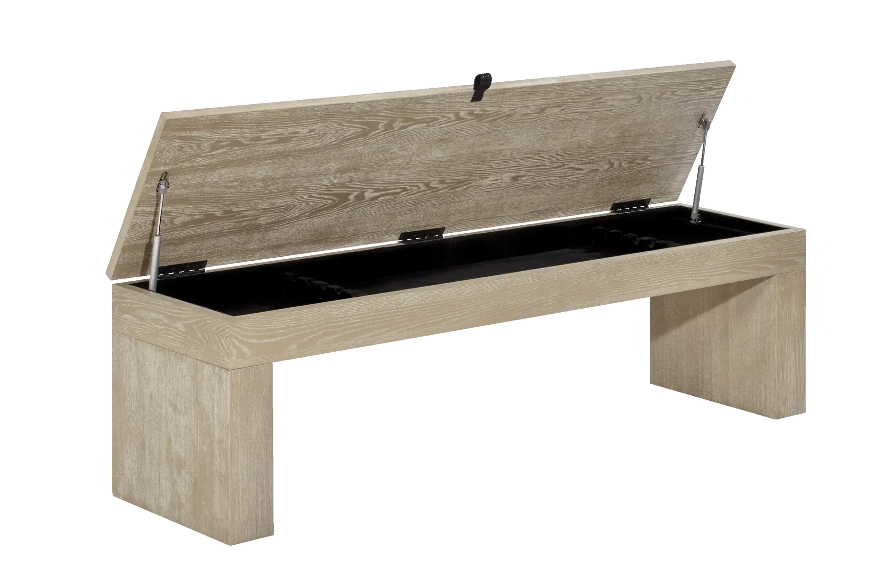 American Heritage Billiards Vancouver 8' Slate Pool Table In Natural and Black Ash