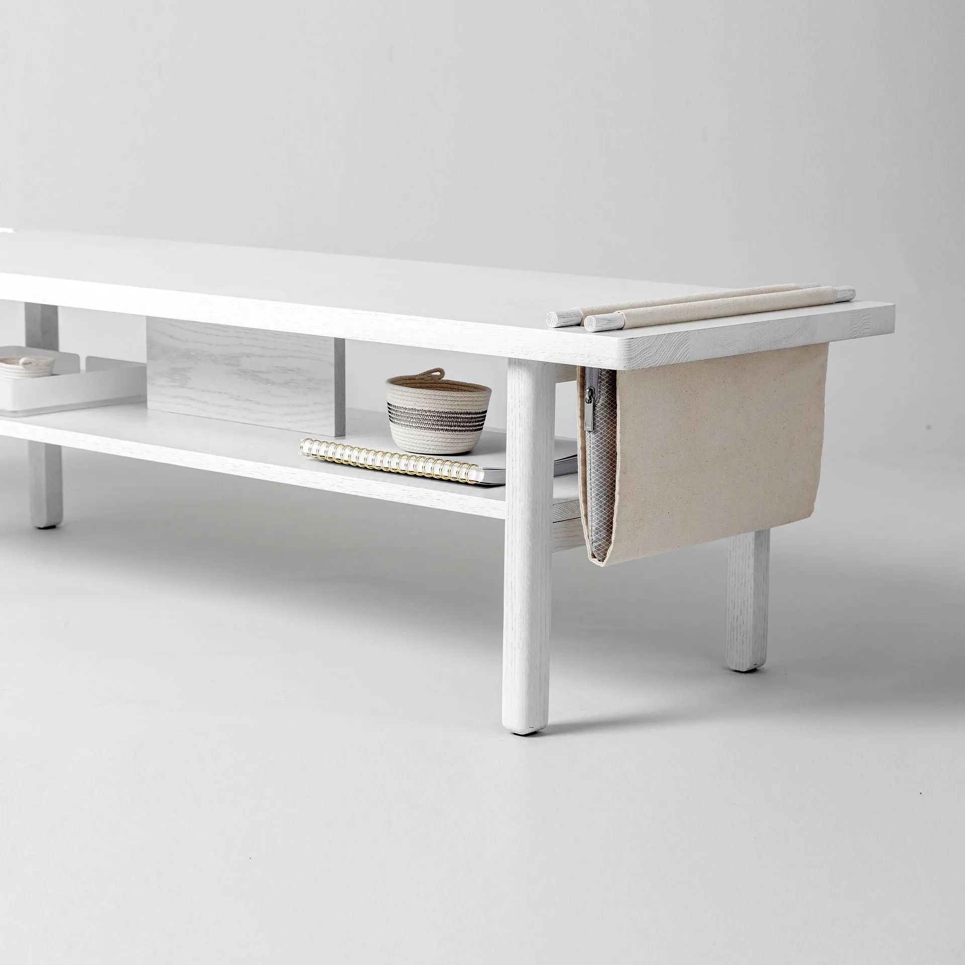 Bench - Whitewash Oak