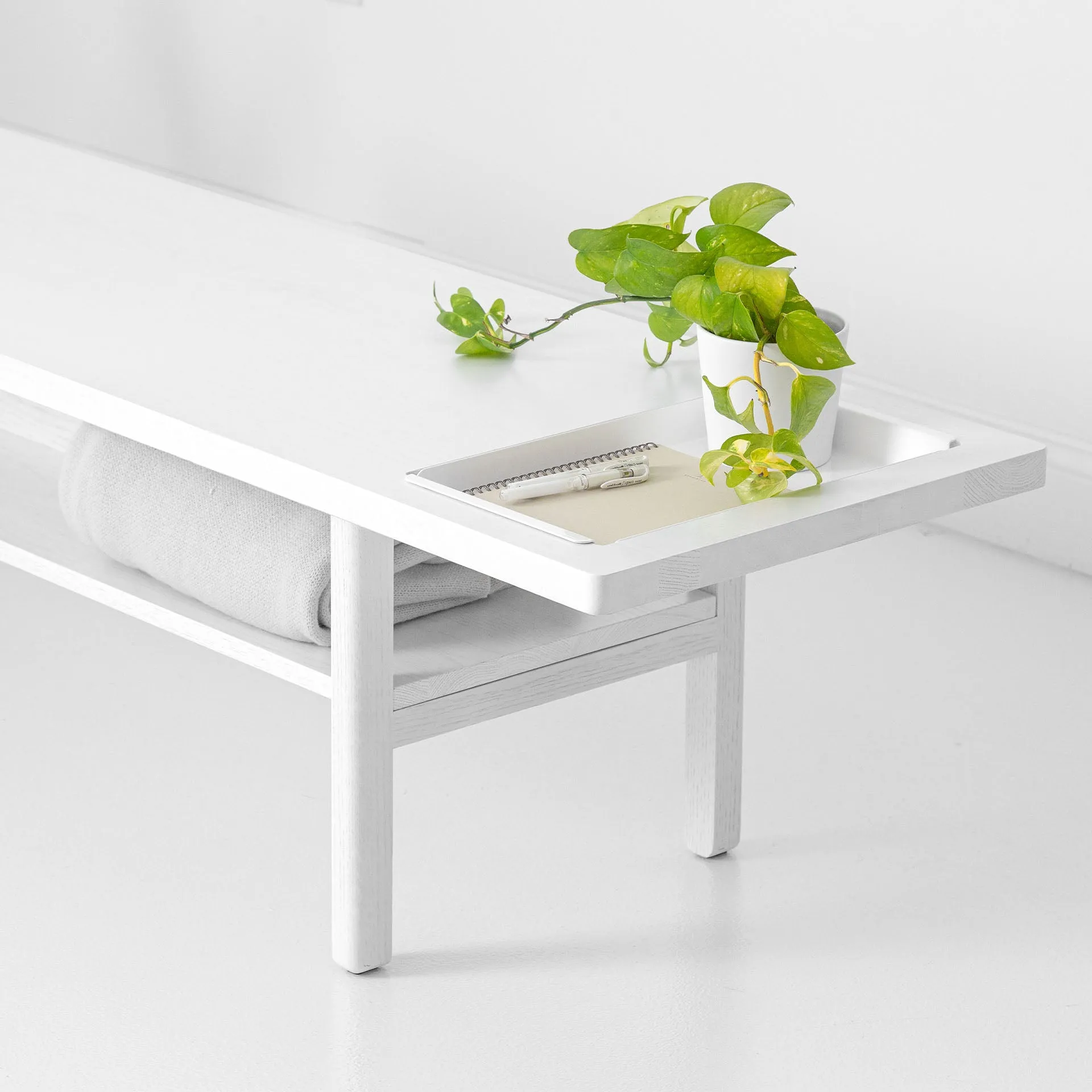 Bench - Whitewash Oak