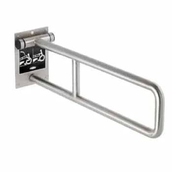 Bobrick B-4998.99  Swing Up Wall Mounted Grab Bar