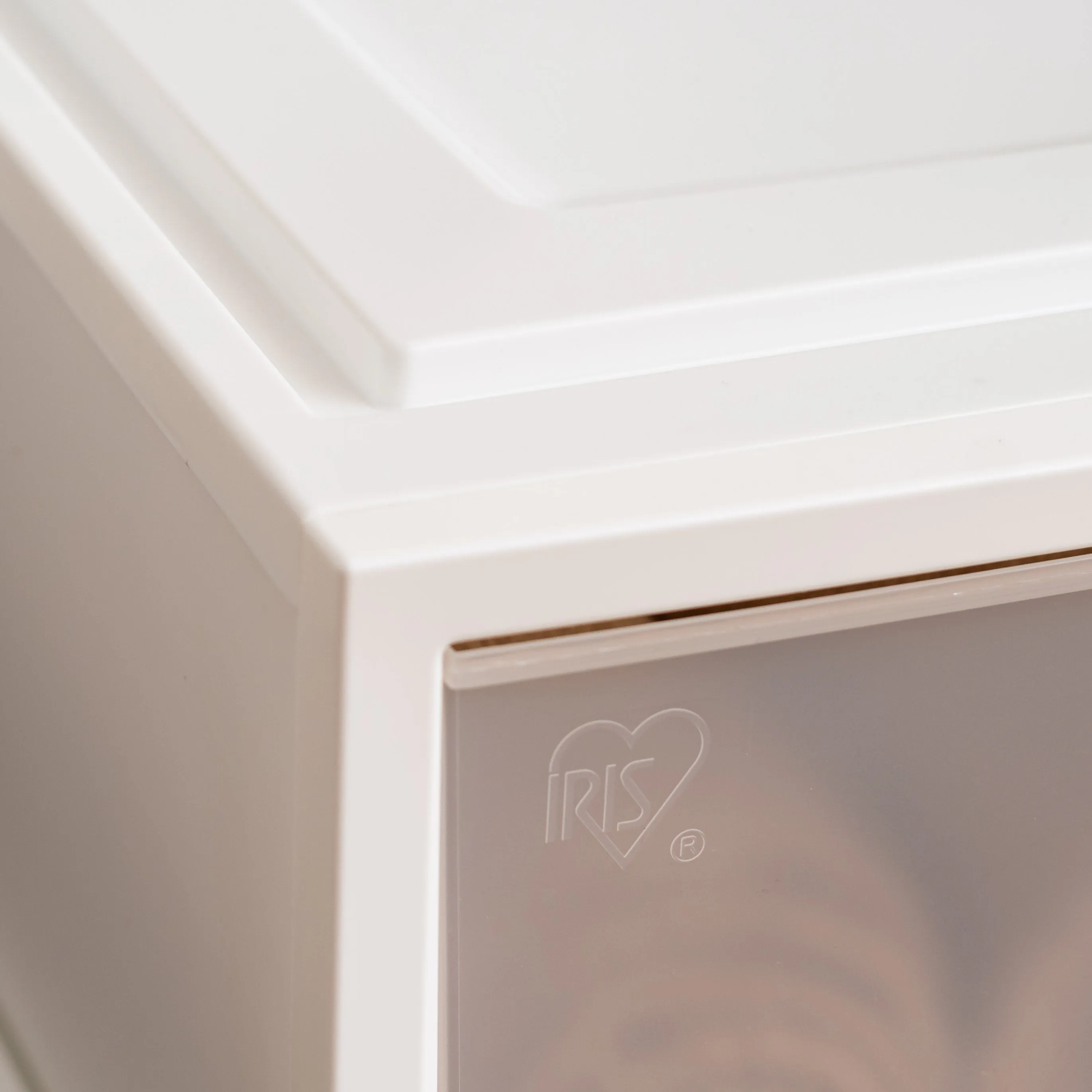 Box Chest Drawer, White, 3 Pack