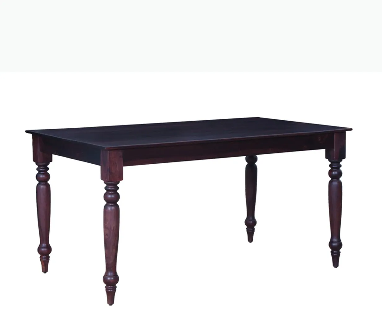 Calgary Solid Wood Six Seater Dining Set With Bench
