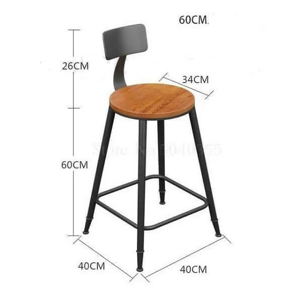 Chicago Minimalist Bar Stool