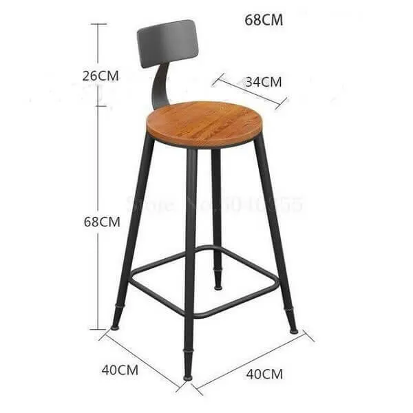 Chicago Minimalist Bar Stool