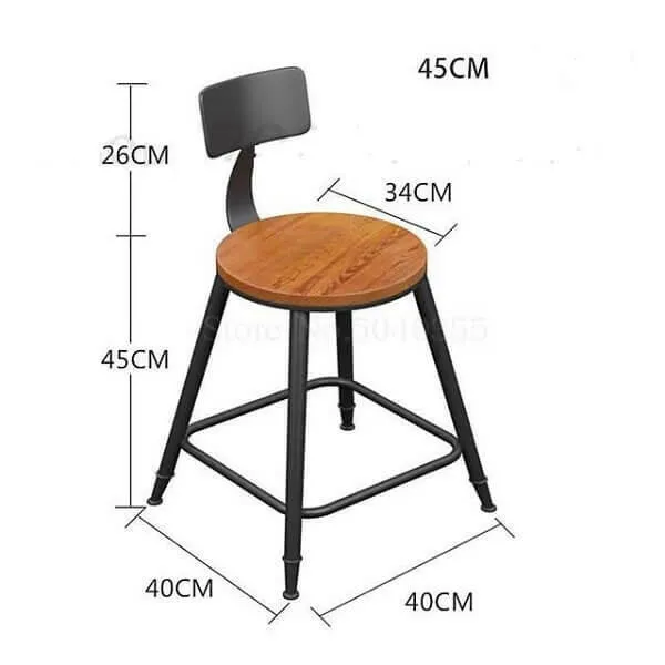 Chicago Minimalist Bar Stool