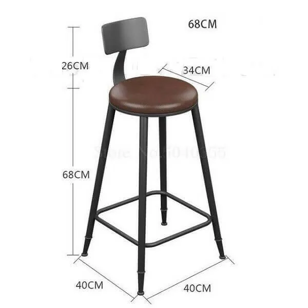 Chicago Minimalist Bar Stool