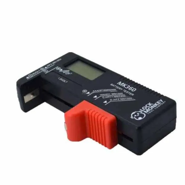 Compact Digital Battery Tester (MK360) (LOCK MONKEY)