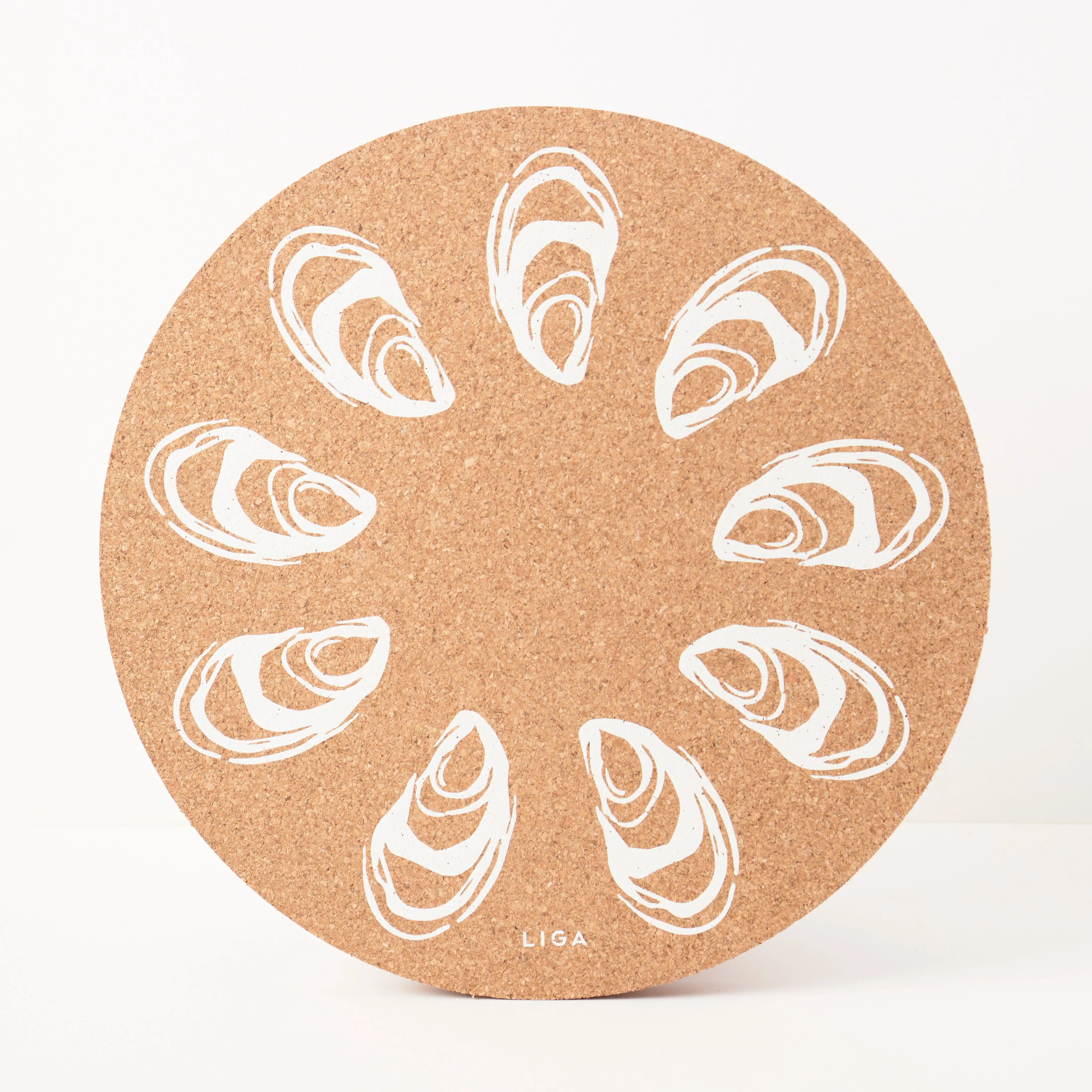 Cork Max Placemats - Oyster