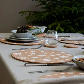 Cork Max Placemats - Stars