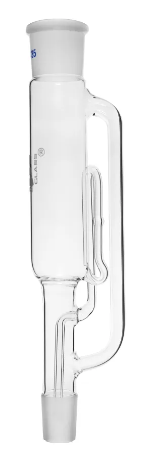 Extractor, 60ml Capacity - Cone Size 34/35 & 24/29 - Spare / Extra Part for Soxhlet Extraction Apparatus Set (CH0888A) - Eisco Labs