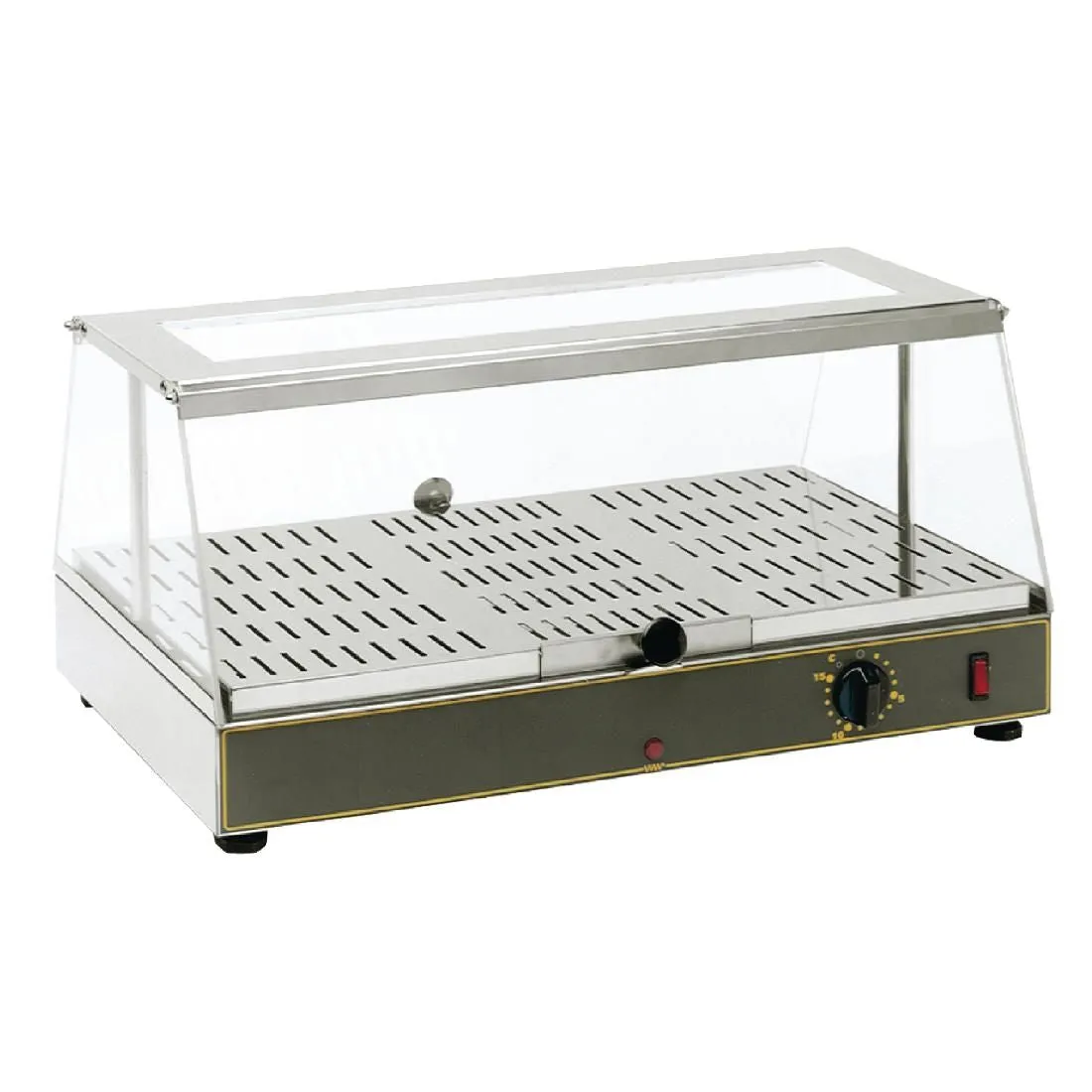GD352 Roller Grill Heated Food Display WD100