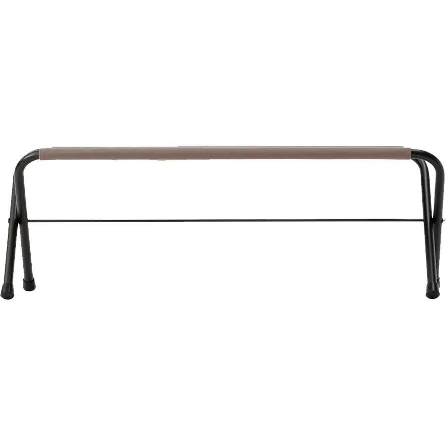 Gray Folding Bench