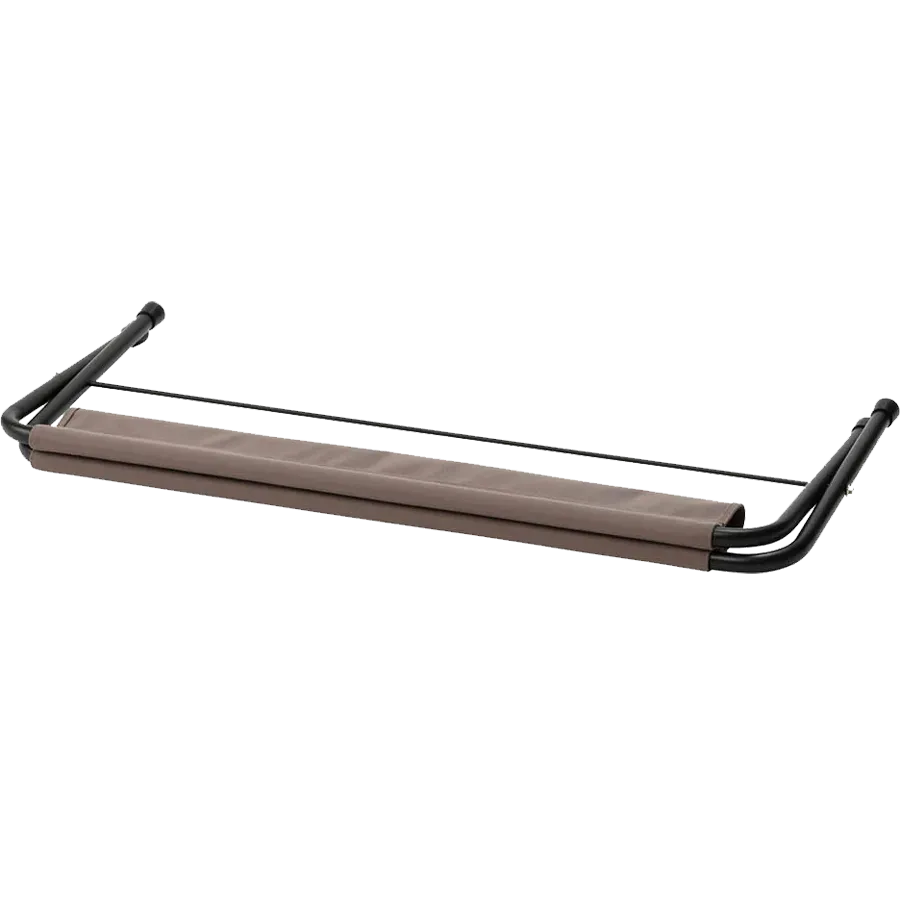 Gray Folding Bench