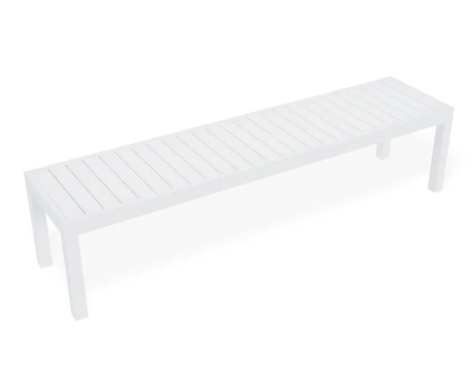Halki Bench Seat - Outdoor - 190cm - White