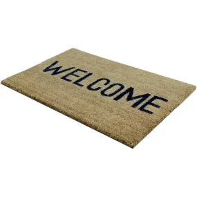 JVL Welcome Coir Door Mat 33.5 x 60cm