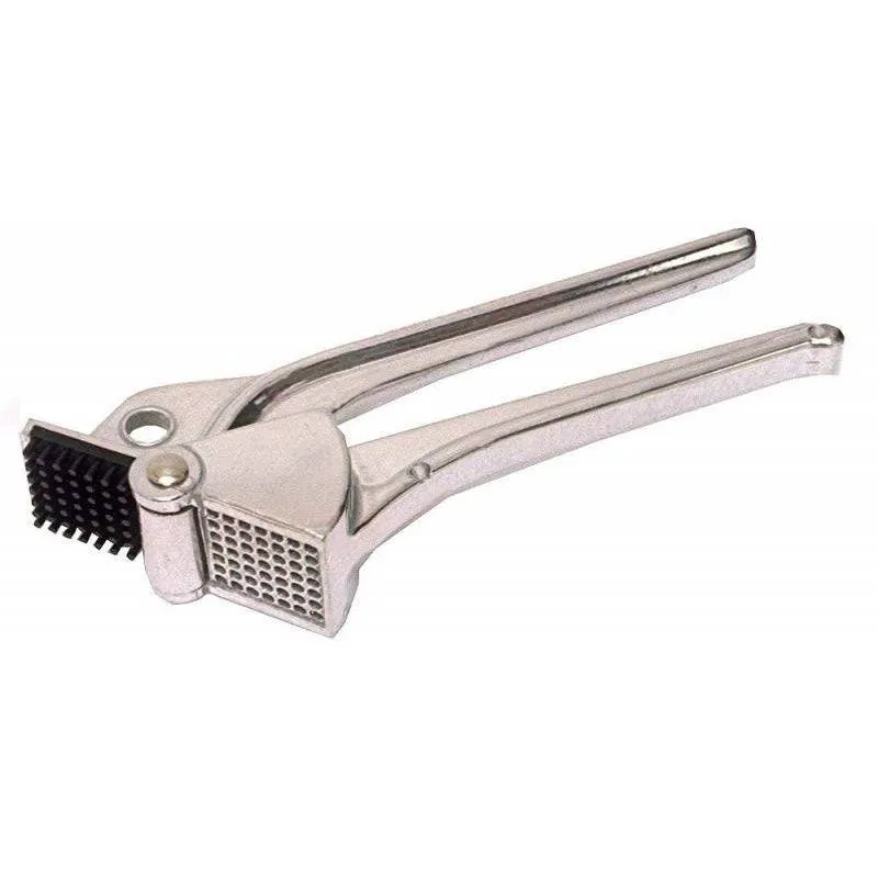 Magnum 3009 7.5" Cast Aluminum Garlic / Onion Press with Self Cleaning Mechanism