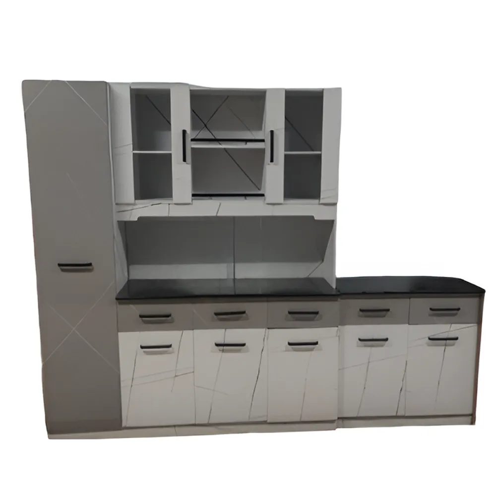 Multi-Drawers Sturdy Wooden Kitchen Cabinet