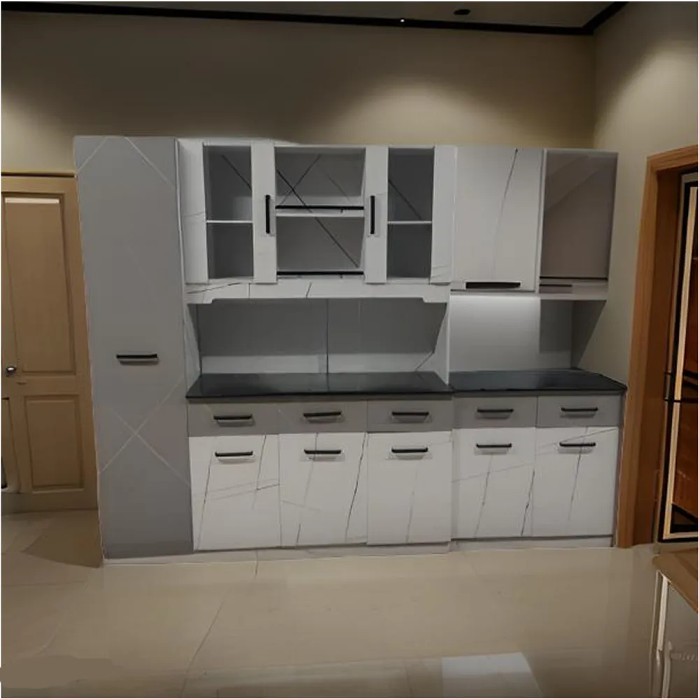 Multi-Drawers Sturdy Wooden Kitchen Cabinet