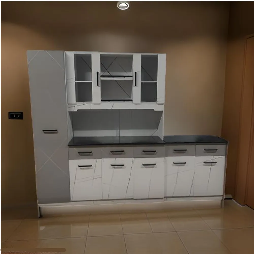 Multi-Drawers Sturdy Wooden Kitchen Cabinet