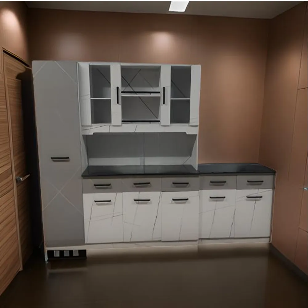 Multi-Drawers Sturdy Wooden Kitchen Cabinet
