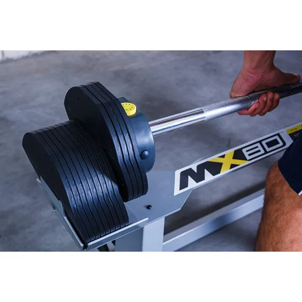 MX Select MX80 Adjustable Barbell and EZ Curl System
