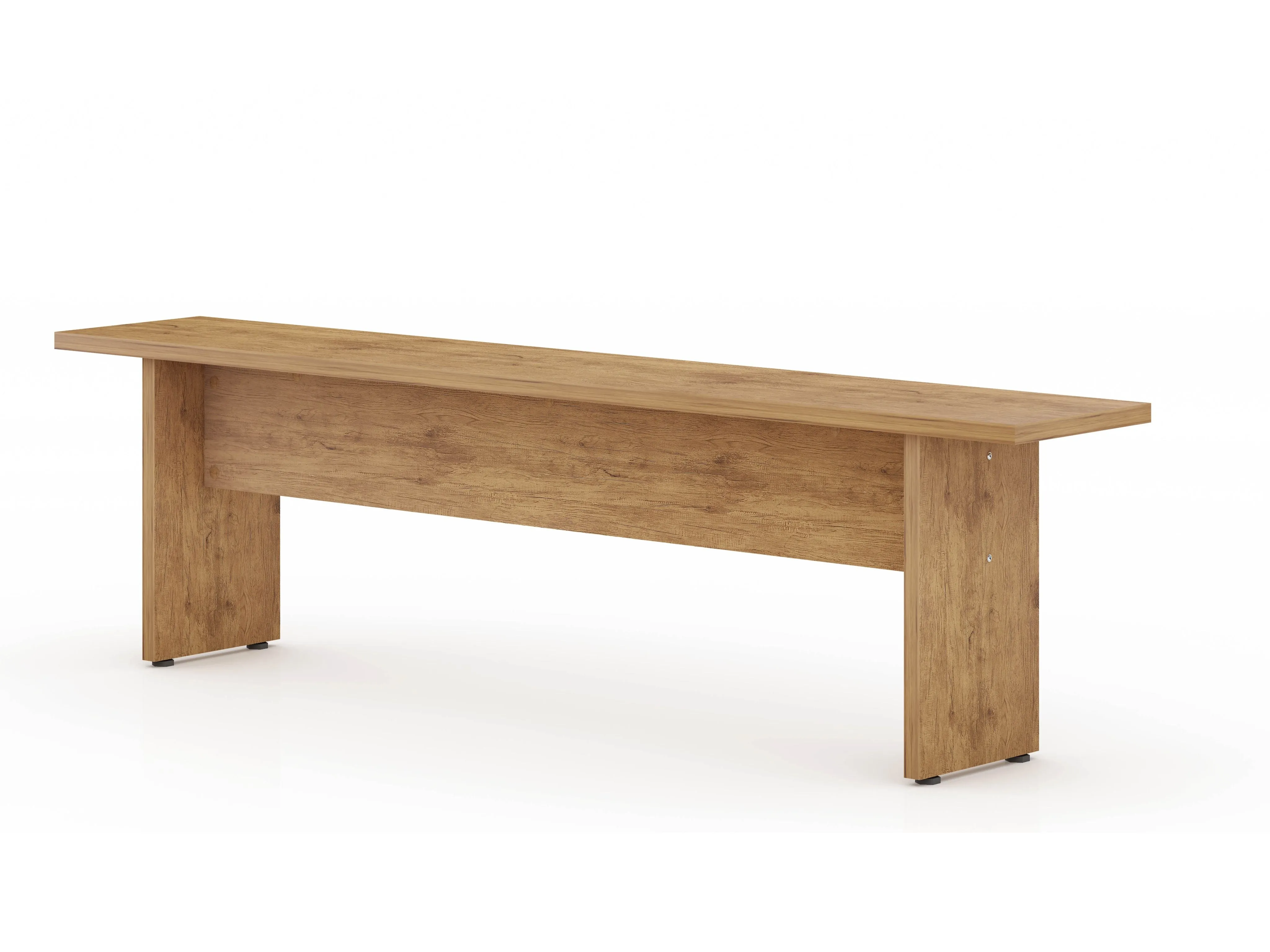 NoMad 67.91 Rustic Country Dining Bench in Nature