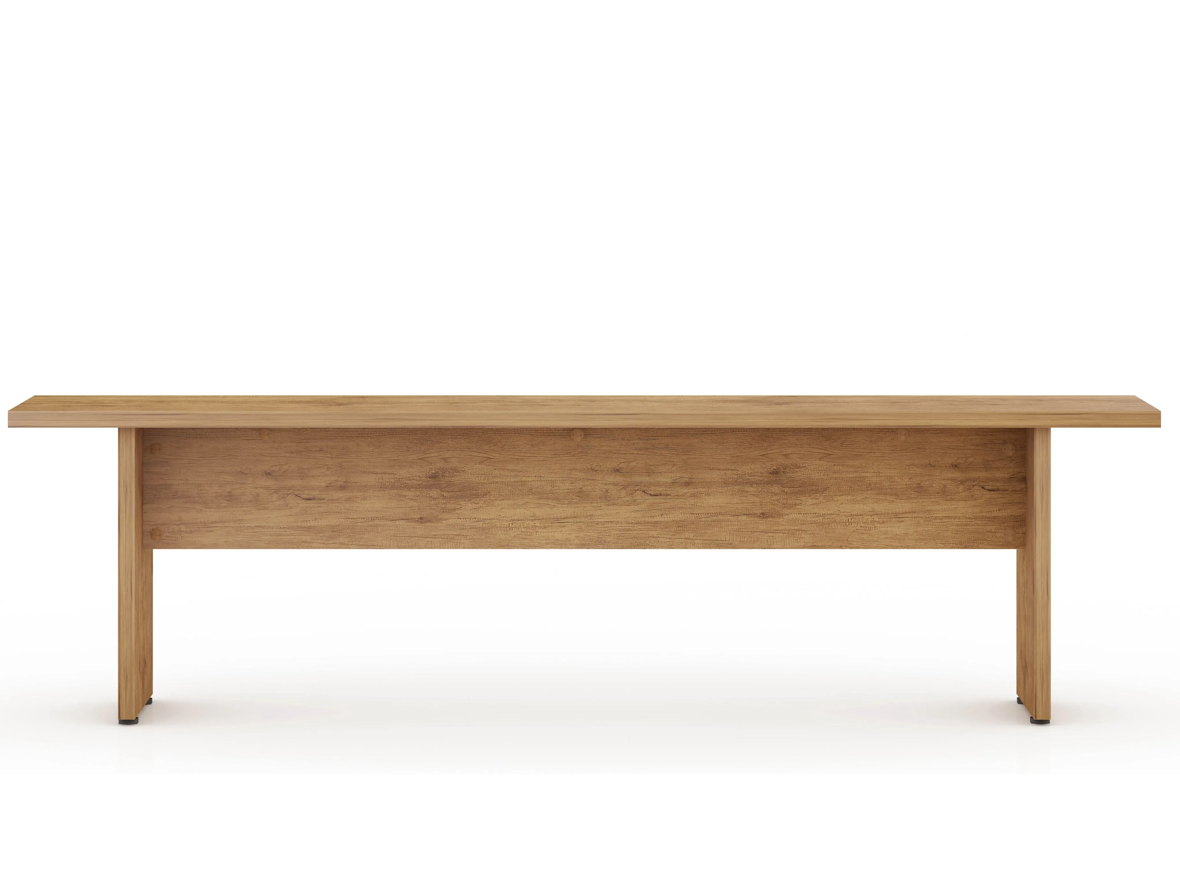 NoMad 67.91 Rustic Country Dining Bench in Nature