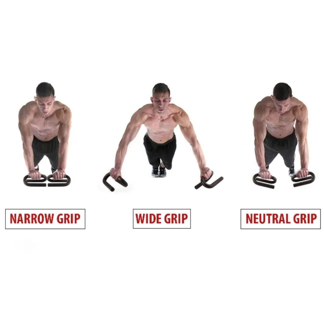 Pair Of S-Shaped Push Up Stand Tj-9 Orange