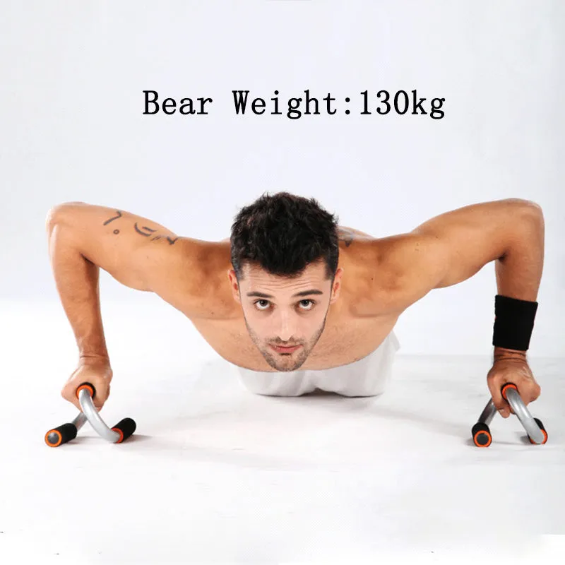 Pair Of S-Shaped Push Up Stand Tj-9 Orange