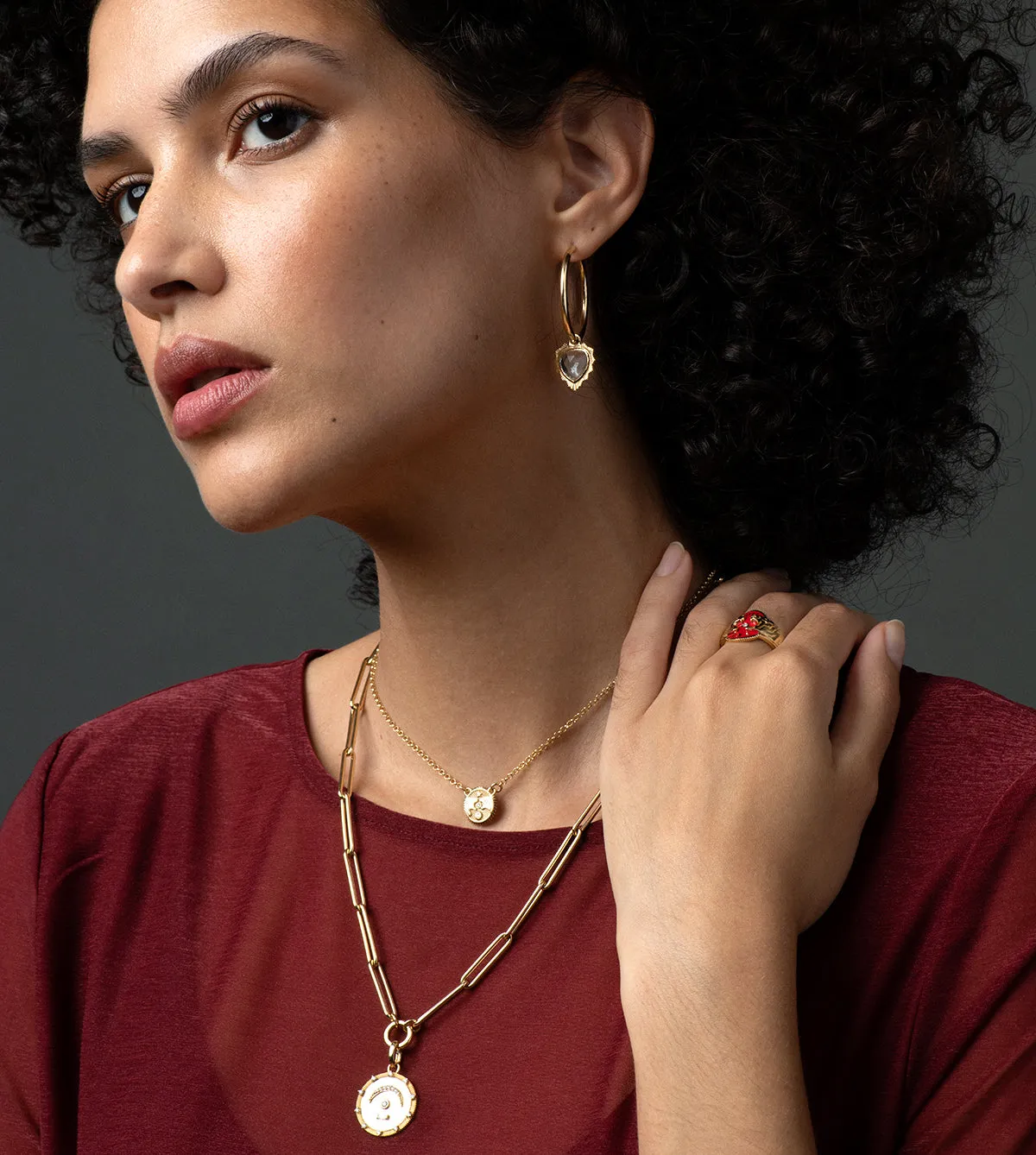 Strength : Miniature Stationary Necklace