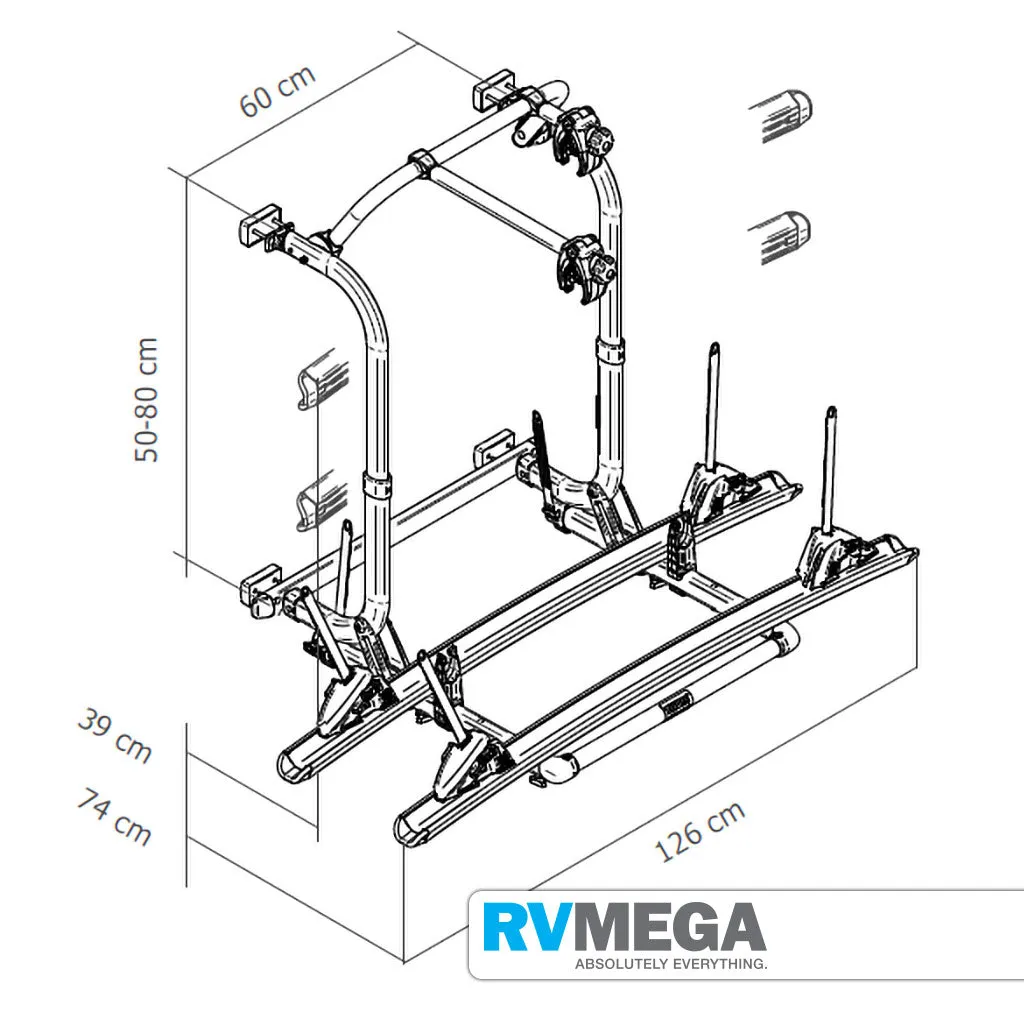 Thule Elite G2 Bike Rack - Short Frame