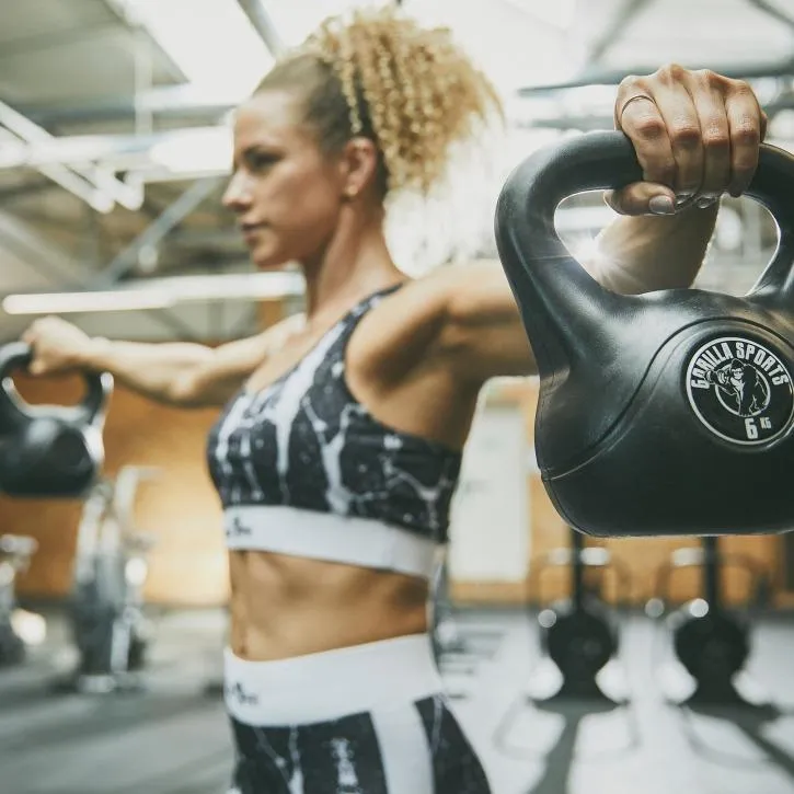 Vinyl Kettlebell 8KG